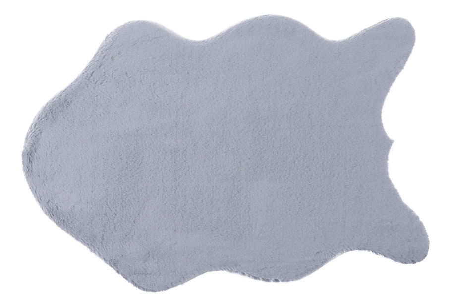 Covor blană artificială Rarea New (gri deschis)