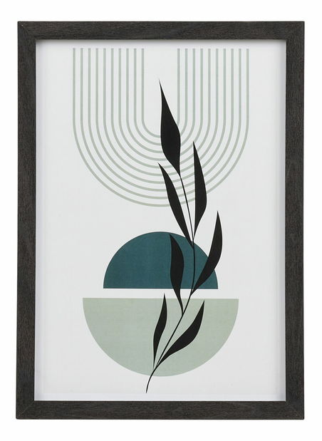 Set 3 ks obrazov Asiravia (čierna)