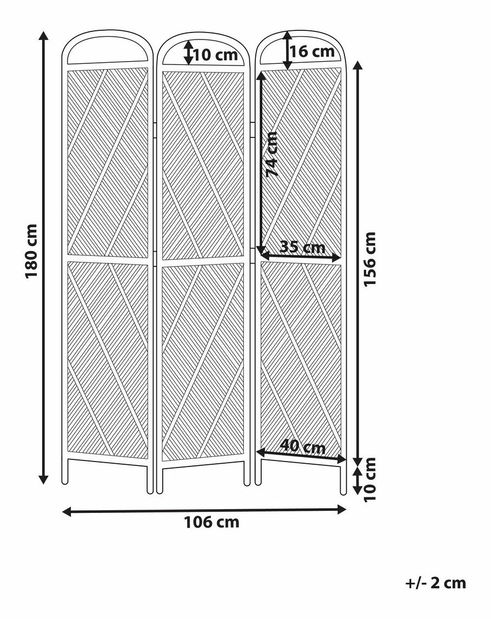 Paravan Coralie (natural)