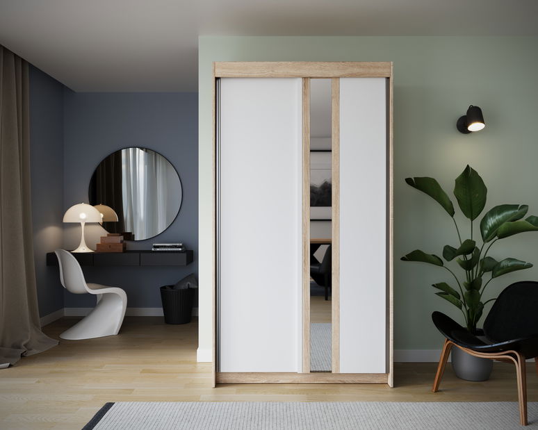 Šatníkova skriňa Bellina (dub sonoma)