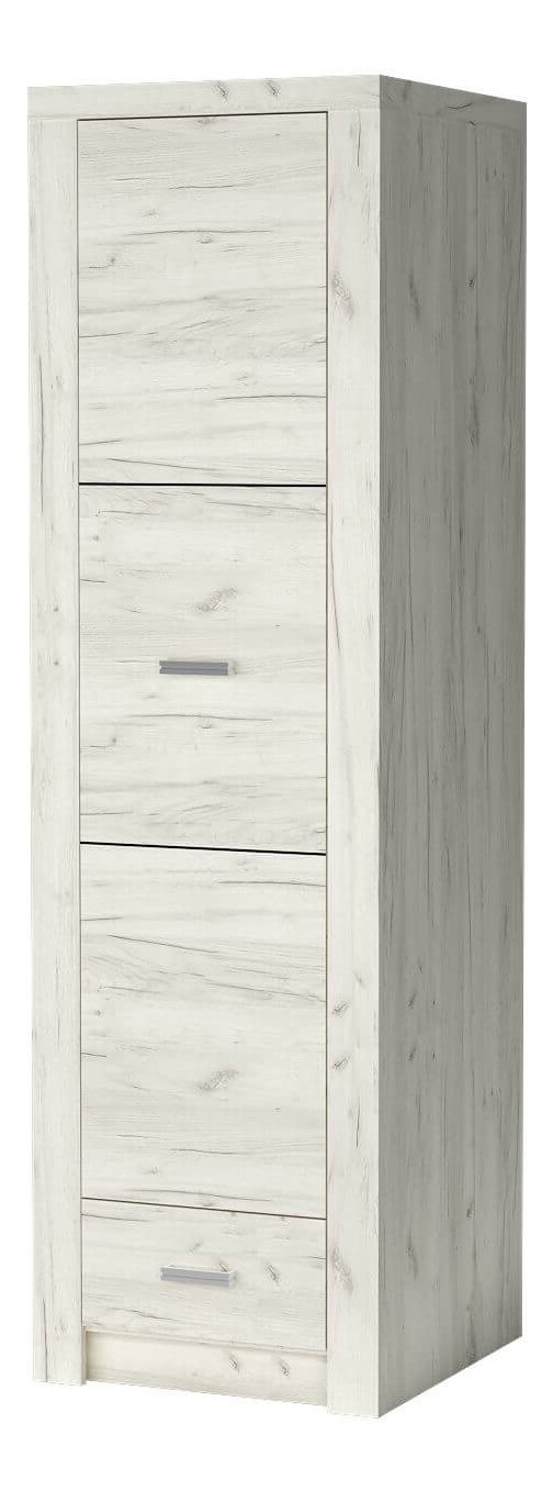 Dulap de haine Indie 02 (craft alb)