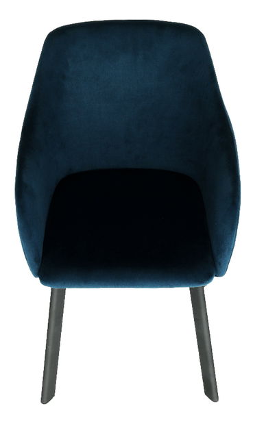 Scaun de sufragerie Talira (albastru + negru)