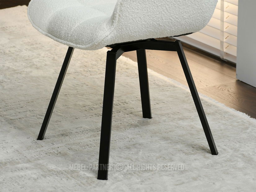 Scaun Aranbura (crem + negru)