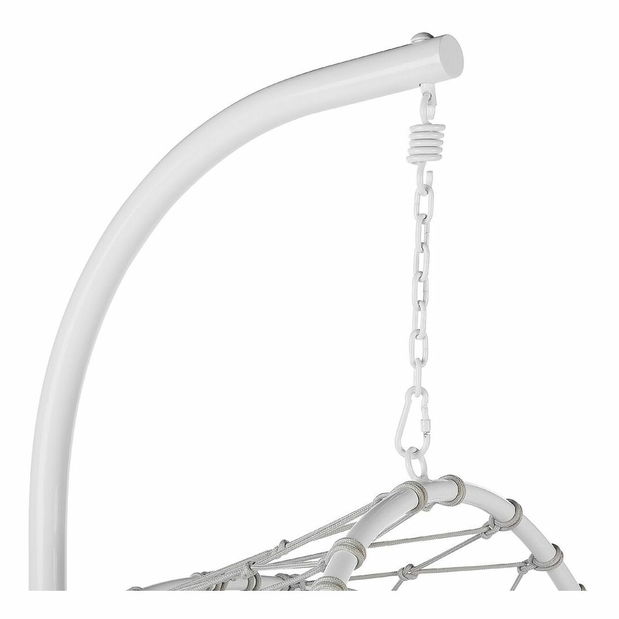 Závesné kreslo Adrina (biela)