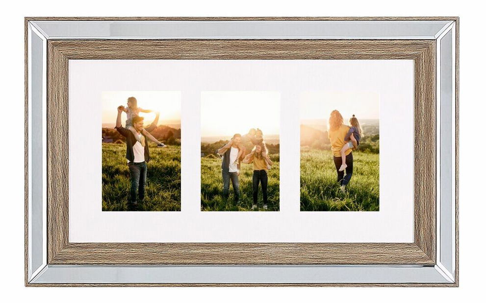 Fotorámik SANA (strieborná) (3 fotografie)