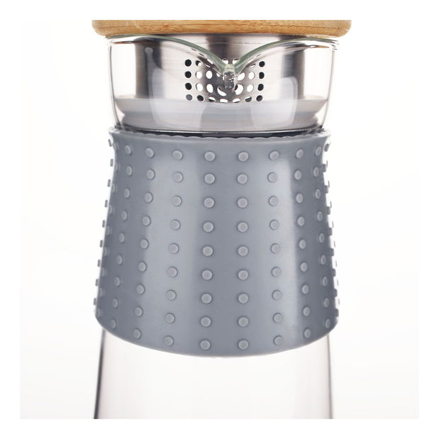 Carafă de apă cu capac și sită 1200ml Glaza 