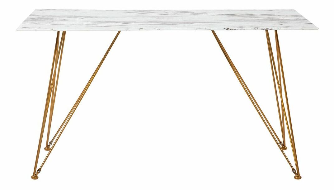 Masă de sufragerie Karson (pentru 6 persoane) (gri)