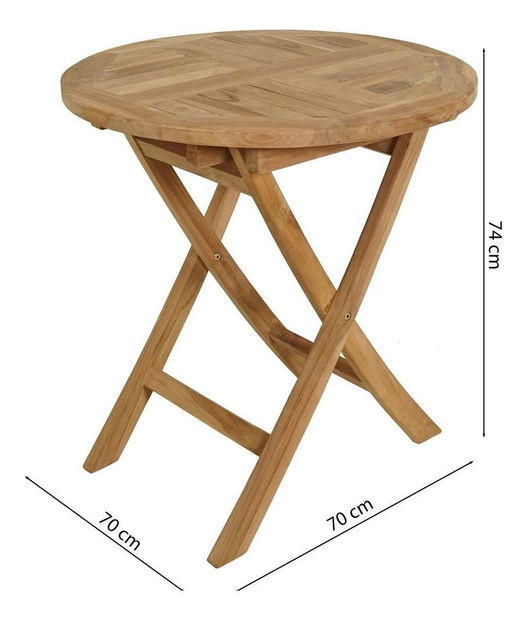 Kerti asztal Matty (barna)