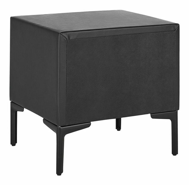 Éjjeliszekrény SANAZA (fekete)