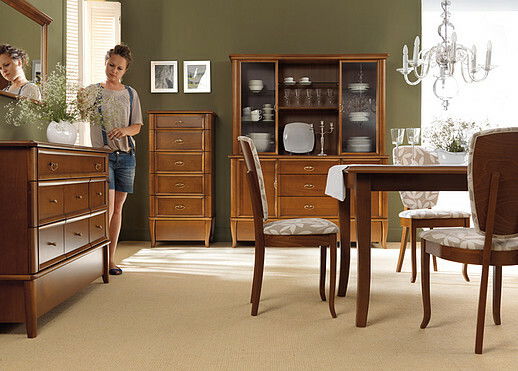 Nočný stolík BRW Orland KOM1S (Čerešňa orlando)