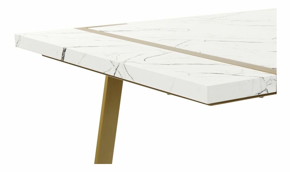 Jedálenský stôl Marza (biela)