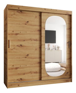 Ruhásszekrény 180 cm Ronny (artisan tölgy)