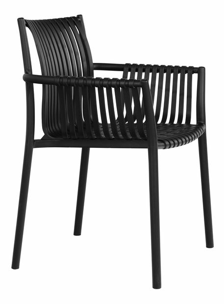 Záhradná stolička Tantinaina (čierna)