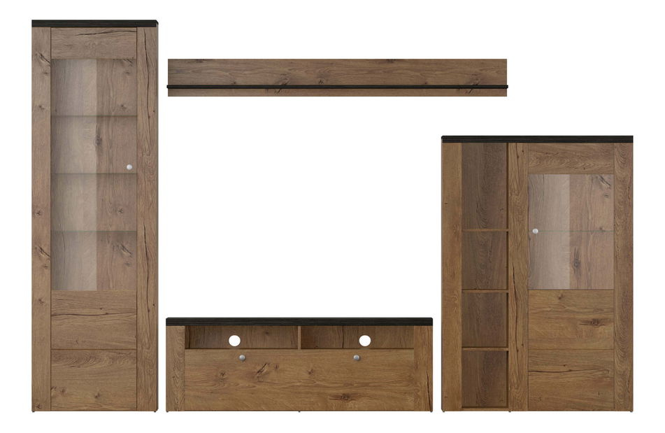 Nappali fal Larita Typ 10 (lefkas tölgy) *kiárusítás