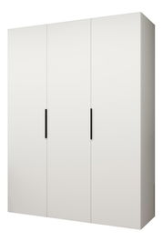 Ormar za garderobu 150 cm Mirabella 1 (bijela + crna)