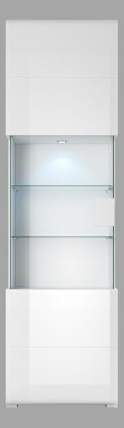 Vitrin Tamie DW05 (fehér + fényes fehér)