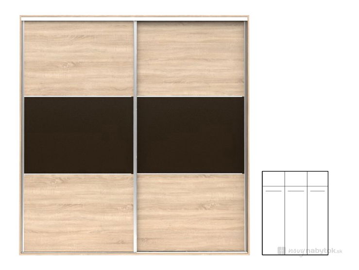Dulap de haine F19 SZF2D/230
