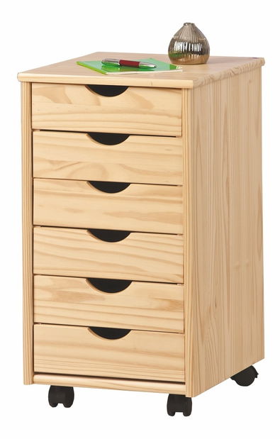 Dulap cu roți Noel (pin)