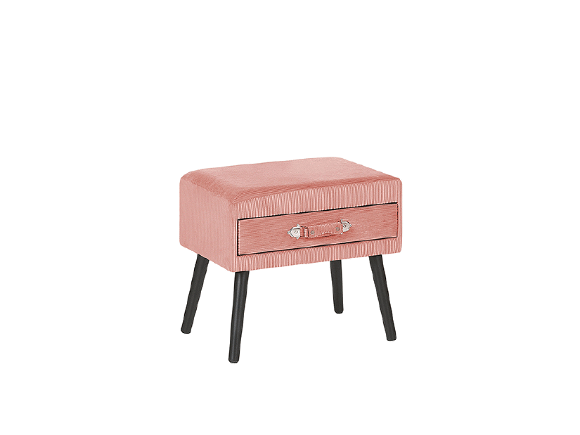 Noćni stolić EUTA (ružičasta)