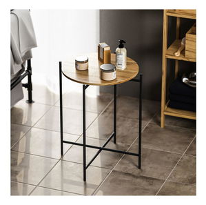 Stolić za kavu Museli 6 (crna + prirodna) *outlet moguća oštećenja