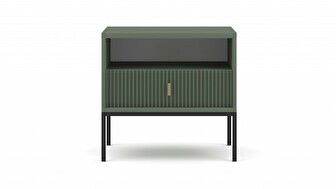 Nočný stolík Magara 5W (zelená + čierna)