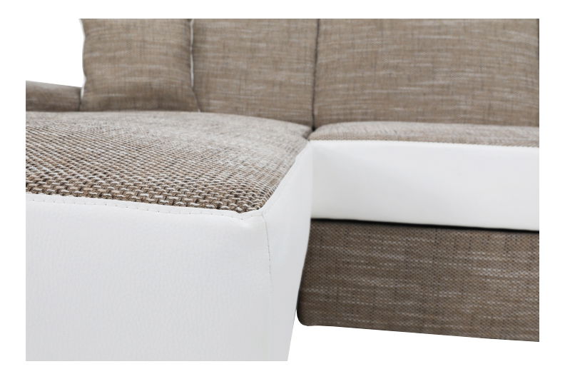 Colțar Pinia (maro + alb) (S)