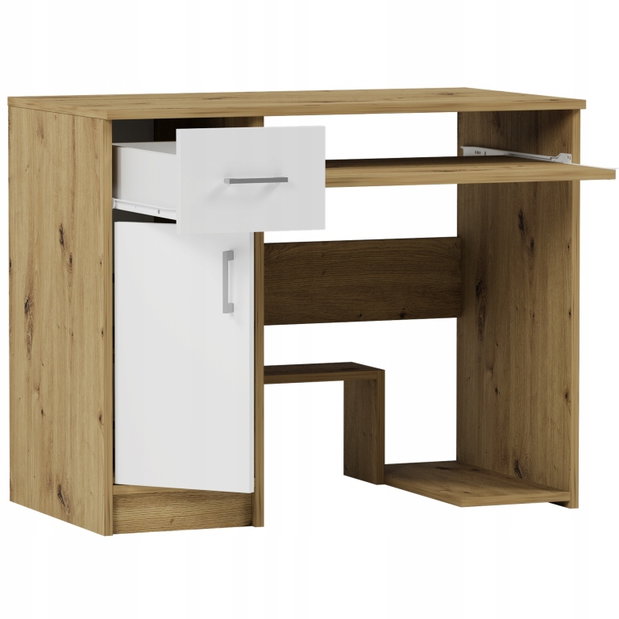 PC stol Nolgo (artisan + bijela)