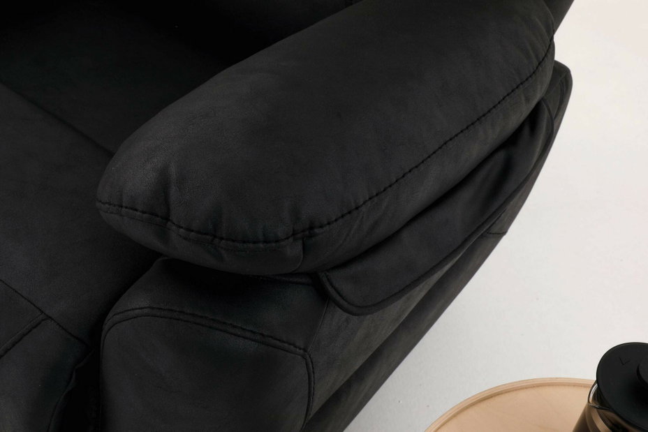 Fotoliu reglabil Comforto M (negru)