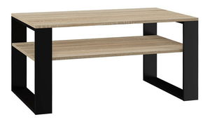 Konferenčný stolík Maduro 2 (dub sonoma + čierna)