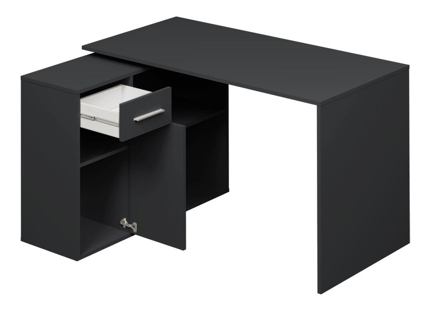 Moderný stôl Phaedra (antracit)