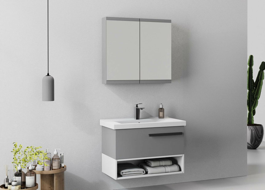 Set mobilier baie Bonoco 80 (gri)