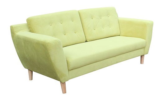 Pohovka trojsedačka Scandi (zelená)