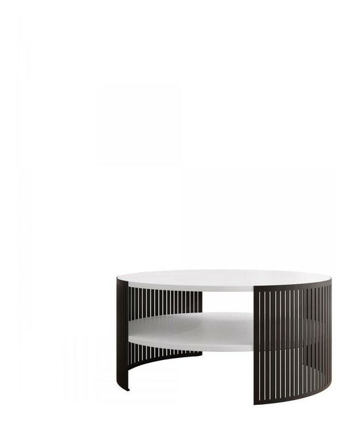 Stolić za kavu Zentono (crna + arktička bijela) 