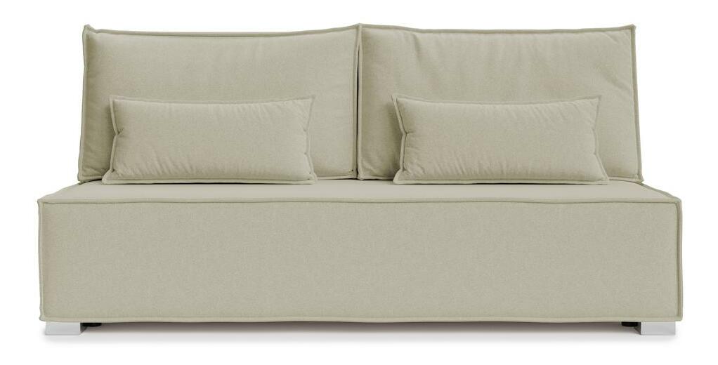 Pohovka trojsedačka Bale (béžová + strieborná)