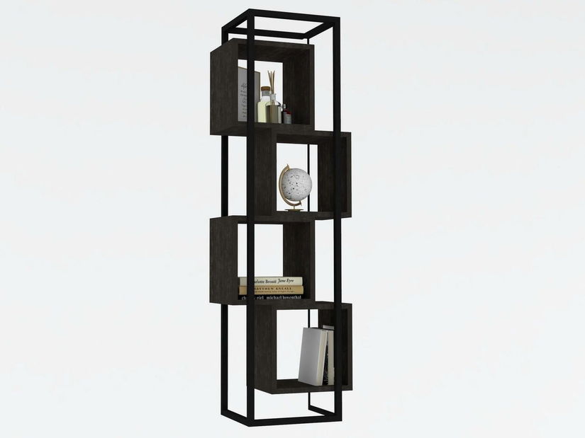 Regal Puseke (antracit)