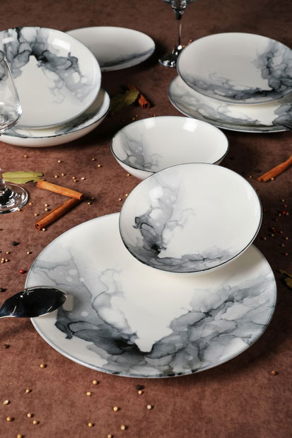 Set sufragerie (24 buc) Garbo (multicolor) *vânzare stoc