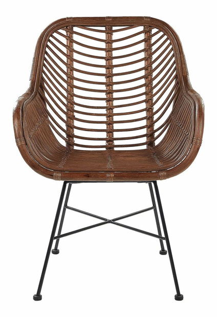 Scaun de sufragerie Caron (maro închis)