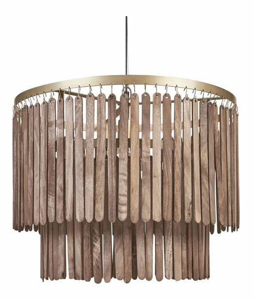 Lustră Kaver (lemn închis)