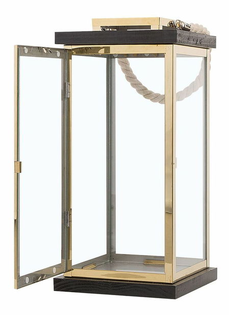 Lampáš BONERO 41 cm (nerez oceľ) (mosadzná)