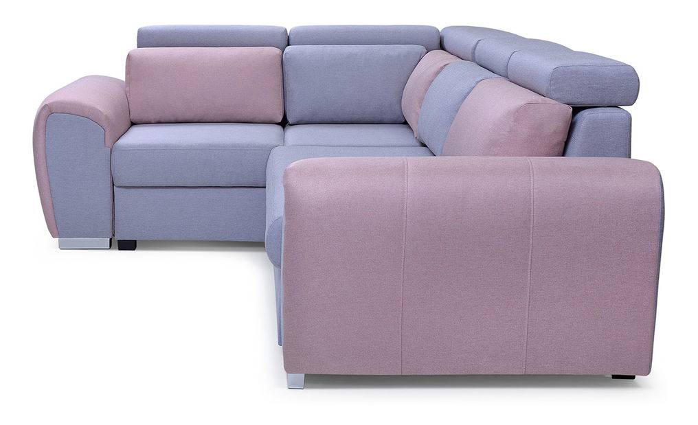 Set colțar fotoliu Wen (violet + roz) (S)