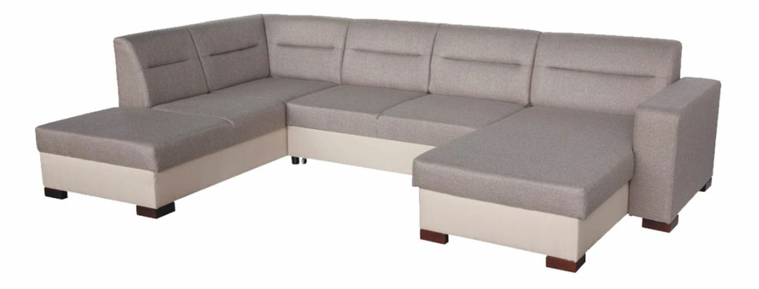 Rohová sedačka Enzo XL šenil béžový (L)