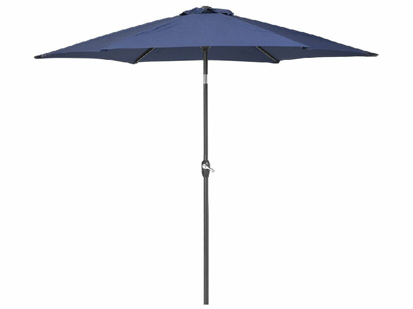 Umbrelă de grădină 270 cm VARENA (aluminiu) (albastru marin)