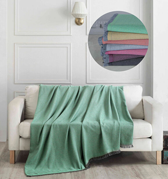 Cuvertură pentru canapea 175 x 230 cm Elita (Verde)