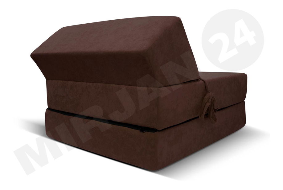 Fotelja na razvlačenje pre hostí Felix (tamnosmeđa) *rasprodaja