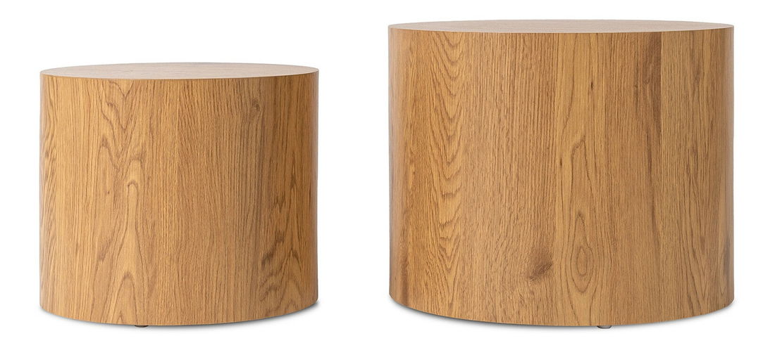Set 2 ks konferenčných stolíkov Liloo (dub) 
