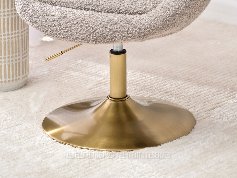 Fotel Lush 3 (bézs + fekete)