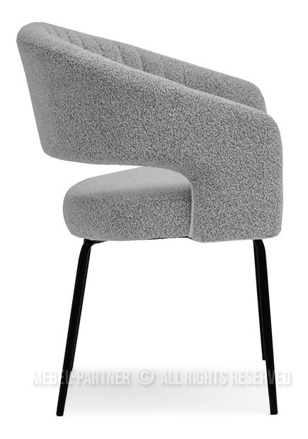 Scaun Kim (gri + negru)