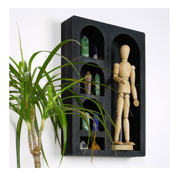 Polica Ketina 4 (crna)