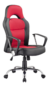 Irodai fotel  Obery (piros + fekete)