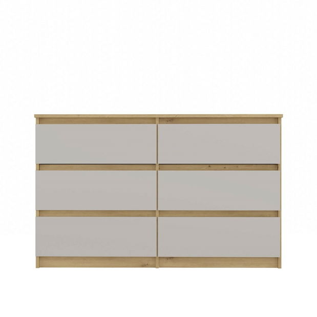 Komoda Musecalo 6 120 (antracit + kašmír)